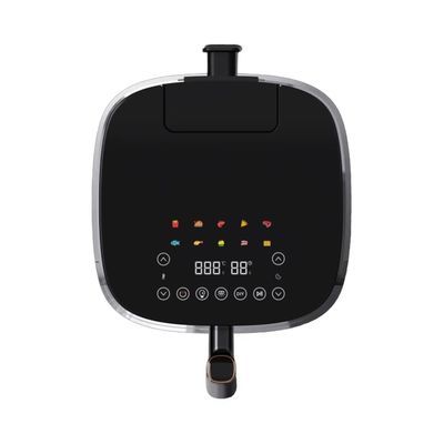 5L Stainless Steel Multifunctional Small Smart Square Healthy Electric Air Fryer Oven For Household Use