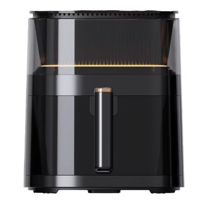 5L Stainless Steel Multifunctional Small Smart Square Healthy Electric Air Fryer Oven For Household Use