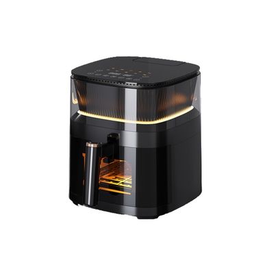 5l Stainless Steel Multifunctional Small Air Fryer Oven Smart Square Healthy Electric For Household Use