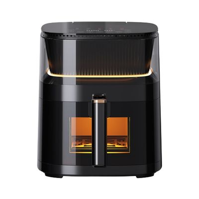 5l Stainless Steel Multifunctional Small Air Fryer Oven Smart Square Healthy Electric For Household Use