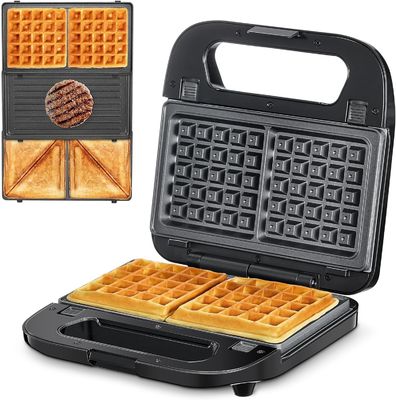 Anbo Electric Samosa Dumpling Maker Sandwich Maker Donut Pancake Maker Non Stick Coating Kitchen Cooking Appliance