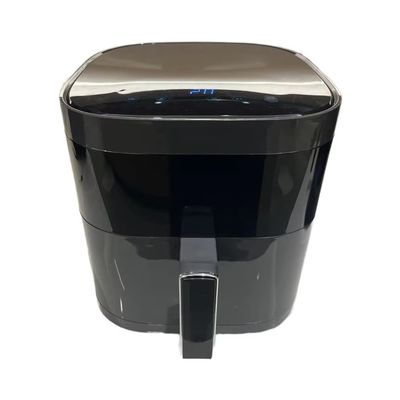 Digital Touch 6l Electric Air Fryer Oven Stainless Steel Multifunctional Small Smart Square Healthy For Household Use