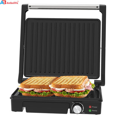 Electric Contact Bbq Smokeless Grill Home Cooking Appliance Detachable 4/6 Slice Panini Maker