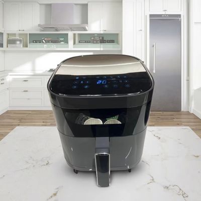 6l Smart Air Fryer Oven Stainless Steel Multifunctional Small Square Healthy Electric For Household