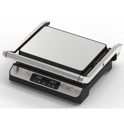 2000W Electric Digital Big Contact BBQ Smokeless Grill Home Cooking Appliance Detachable 4/6 Slice Panini Maker