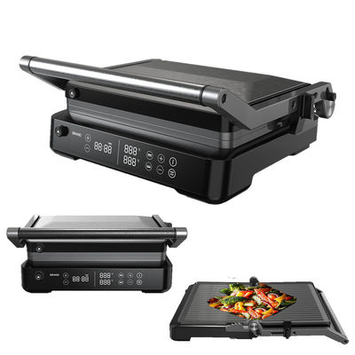 Reversible Electric Crepe Maker With Thermostat Knob For Household Use Non Stick PTFE Material For Different Foods