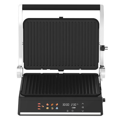 Electric Energy Efficiency Rating Class A 2200w Waffle Panini Maker 1 Year Warranty