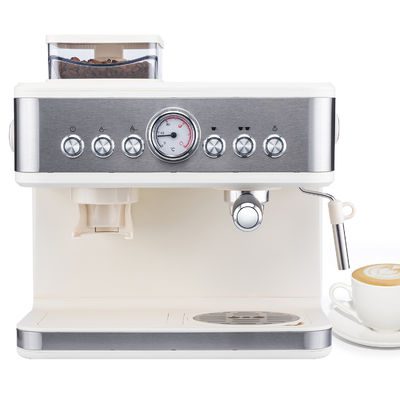 Anbo Touchscreen Italy ULKA Pump Multifunctional Espresso Coffee Maker Machine With Grinder