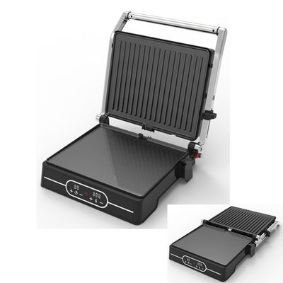 Electric Energy Efficiency Rating Class A 2200w Waffle Panini Maker 1 Year Warranty