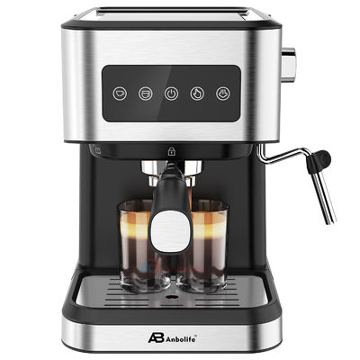 Anbo Touch Screen Control Coffee And Espresso Maker Multifunctional Cappuccino 20 Bar