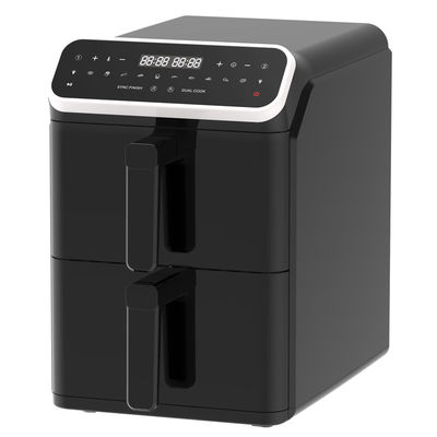 Plastic Square 1800 Watt Digital Airfryer App Controlled
