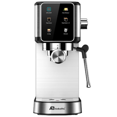 Anbo Touch Screen Control Coffee And Espresso Maker Multifunctional Cappuccino 20 Bar