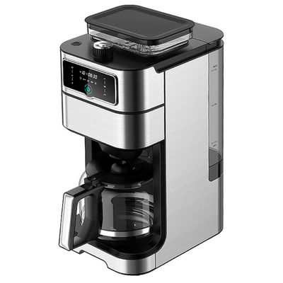 Anbo Big Touch Screen Control Cappuccino Espresso Coffee Machine Multifunctional With Grinder