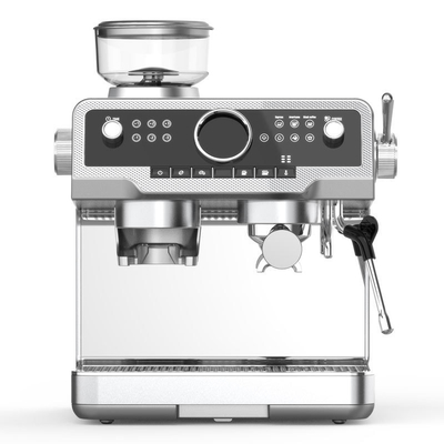 ANBOLIFE 2-in-1 Espresso Coffee Maker with Built-in Grinder 2800W