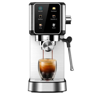 Anbolife BC5383 20 Bar Semi-Automatic Espresso Coffee Maker with Milk Tank