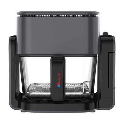 Anbolife 4L Digital Air Fryer with 1.3L Grill Pan 1500W