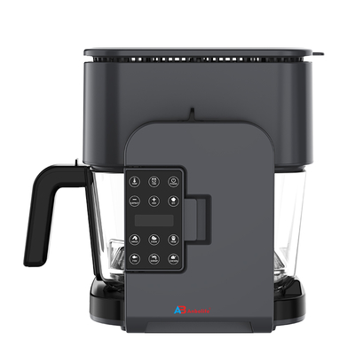 Anbolife 4L Digital Air Fryer with 1.3L Grill Pan 1500W