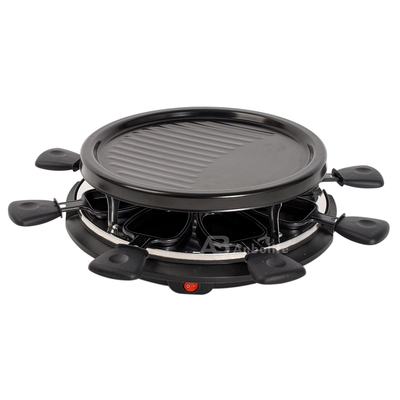 Anbolife 1500W Electric Raclette Grill with Non-Stick Surface