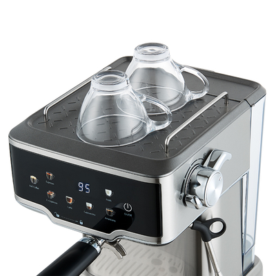 Anbolife 2026 New Stainless Steel 20 Bar 58mm Stainless Steel Funnel Semi-Automatic Expresso Coffee Machines System