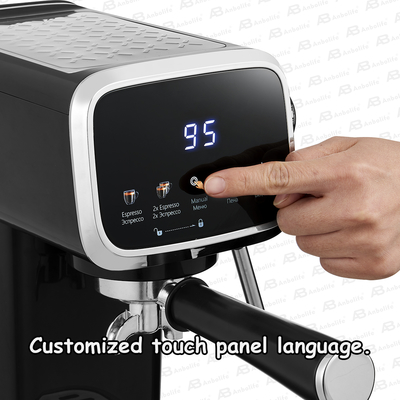 Electric Portable 20bar Espresso Coffee Maker New Milk Frother Semi-Automatic Coffe MachineHousehold Use for Hotel
