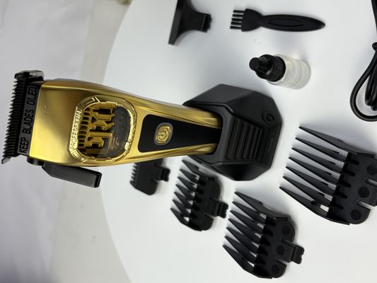 High-Precision Electric Clipper with 1400mAh Battery and 1 Year Warranty for Professional Hair Trimming
