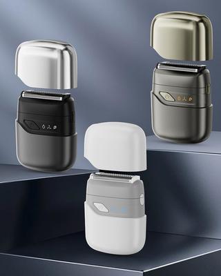 Mini Portable Electric Shaver with IPX7 Waterproof and 350mAh Battery for 60 Min Working Time