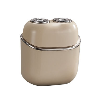 Portable Mini Dual-Head Electric Shaver Fully Washable with Magnetic Floating Design for Men