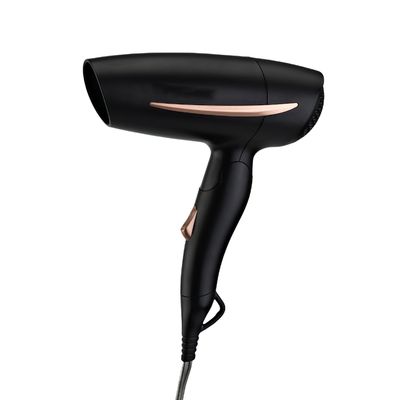 1200W 220-240V Dual Voltage Travel Hair Dryer with 1 Year Warranty Compact Foldable Handle for Salon and Home Use