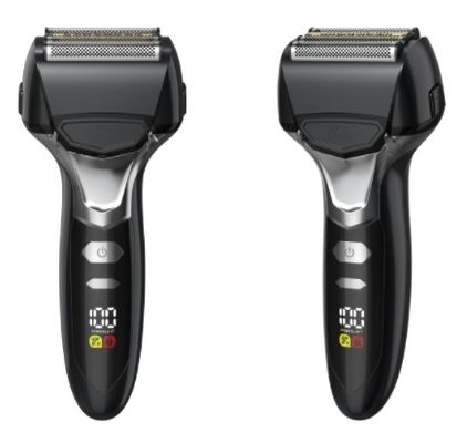 Five Blade Men's Shaver with 1000mAh Battery and 90 Min Working Time Waterproof IPX6 USB Chargeable Electric Razor