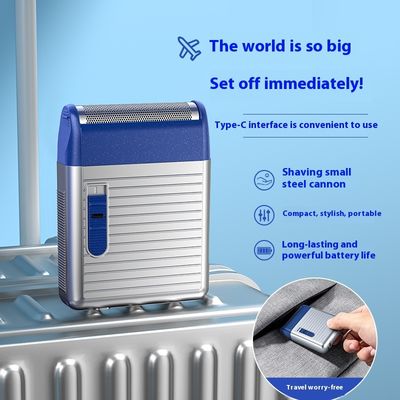 ANBOLIFE Mini Portable Electric Shaver with 60 Min Working Time 1 Year Warranty and 5W Power USB Rechargeable Razor