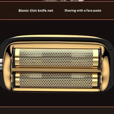 ANBOLIFE Retro Metal Rechargeable Body Shaving Razor with IPX5 Waterproof 90 Min Working Time and 600mAh Battery