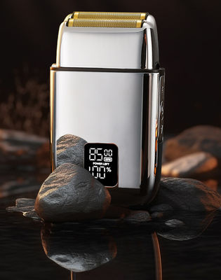 ANBOLIFE Retro Metal Rechargeable Body Shaving Razor with IPX5 Waterproof 90 Min Working Time and 600mAh Battery