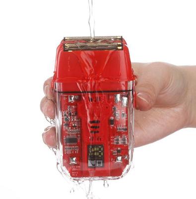 Professional Electric Shaver with 600 mAh Li-Ion Battery 1.5h Charging Time and IPX4 Waterproof for Men's Face and Body Use