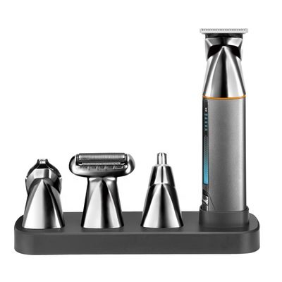 5 in 1 Multi-Function Electric Clipper with 1200mAh Battery and 1 Year Warranty for Fast Charging and Full Body Washable Hair Trimmer