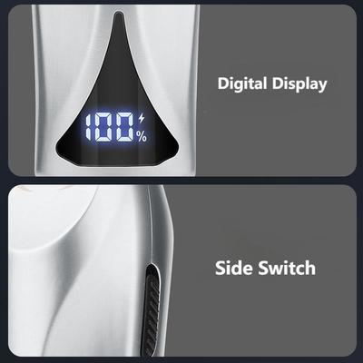 Professional Hair Clipper with 2200mAh Lithium Battery LED Display and Gift Box Packaging