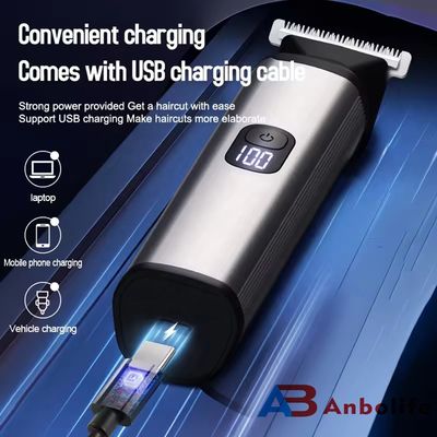 6 in 1 Multifunctional Electric Hair Clipper with IPX7 Waterproof and 1.5h Charging Time for Men's Grooming