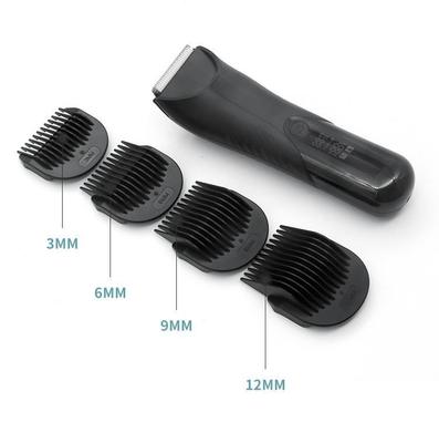 Cordless Men's Body Groomer with 600 mAh Battery 61–90 min Runtime and 6500 rpm Motor for Smooth Grooming