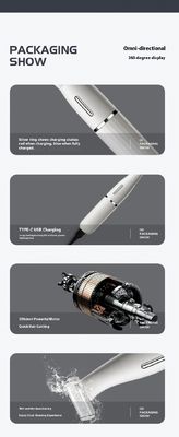 6-in-1 Multifunctional Electric Shaver and Nose Hair Trimmer with 1 Year Warranty and Rechargeable USB Power