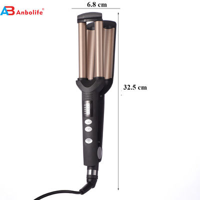 Professional Hair Curler with 5 Temperature Levels 120-200℃ Range and 52W Power for All Hair Types