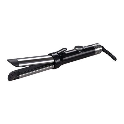 Professional Hair Curler and Straightener with Rotary Adjustment Gear LED Display and 5 Temperature Settings