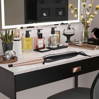 Ceramic Hair Curler with 25mm Barrel 1 Year Warranty and 110-240V Voltage for Smooth Shiny Curls