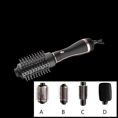 1200W Titanium Blow Dryer Brush with 3 Temperature Levels and 1 Year Warranty for Frizz-Free Styling