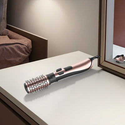 1200W Power Hair Dryer Brush with 3 Temperature Levels and 220~240V Voltage for Easy Styling