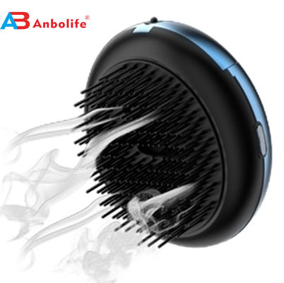 Portable Electric Scalp Massager with 900mAh Battery and 1 Year Warranty - Hot Air Brush Massager for Household Salon Hotel Use