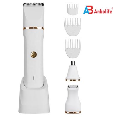 Rechargeable Electric Razor for Women with IPX7 Waterproof 600mAh Battery and 100 Minutes Runtime Bikini Hair Trimmer
