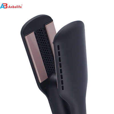 Ceramic Infrared Ionic Flat Iron with 5s Fast Heat-Up 800W Power and 360° Swivel Power Cord