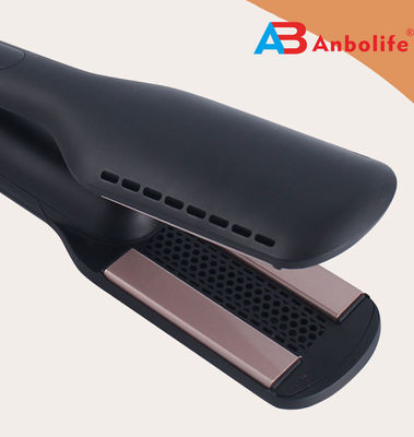 Ceramic Infrared Ionic Flat Iron with 5s Fast Heat-Up 800W Power and 360° Swivel Power Cord