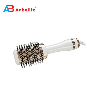 Professional Hot Air Brush with 1 Year Warranty Negative Ion Technology and Titanium Brush for Easy Hair Styling