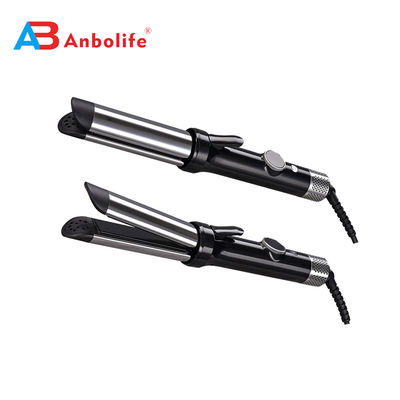 Professional Hair Curler with Rotary Adjustment Gear LED Display and 130-210°C Range for All Hair Types