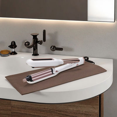 Adjustable Size Curling Iron with Fast Heating and 1 Year Warranty for Professional Hair Styling